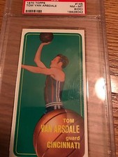 1970 TOPPS BASKETBALL TOM VAN ARSDALE #145 PSA 8 (OC)