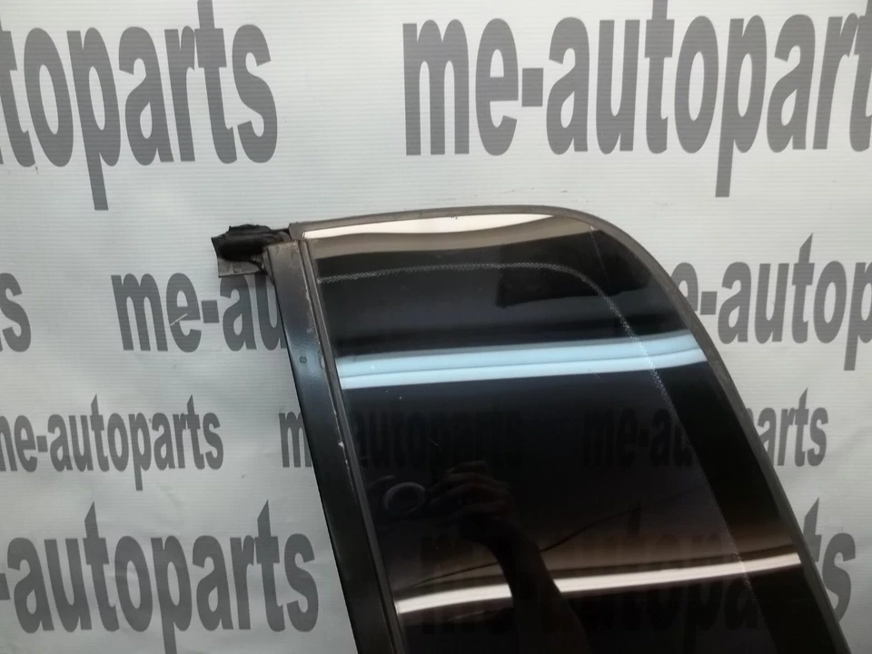 Оригинальная левая задняя дверь 94–99 Cadillac Deville четверть вентиляционного стекла стационарное окно - Изображение 2 из 4