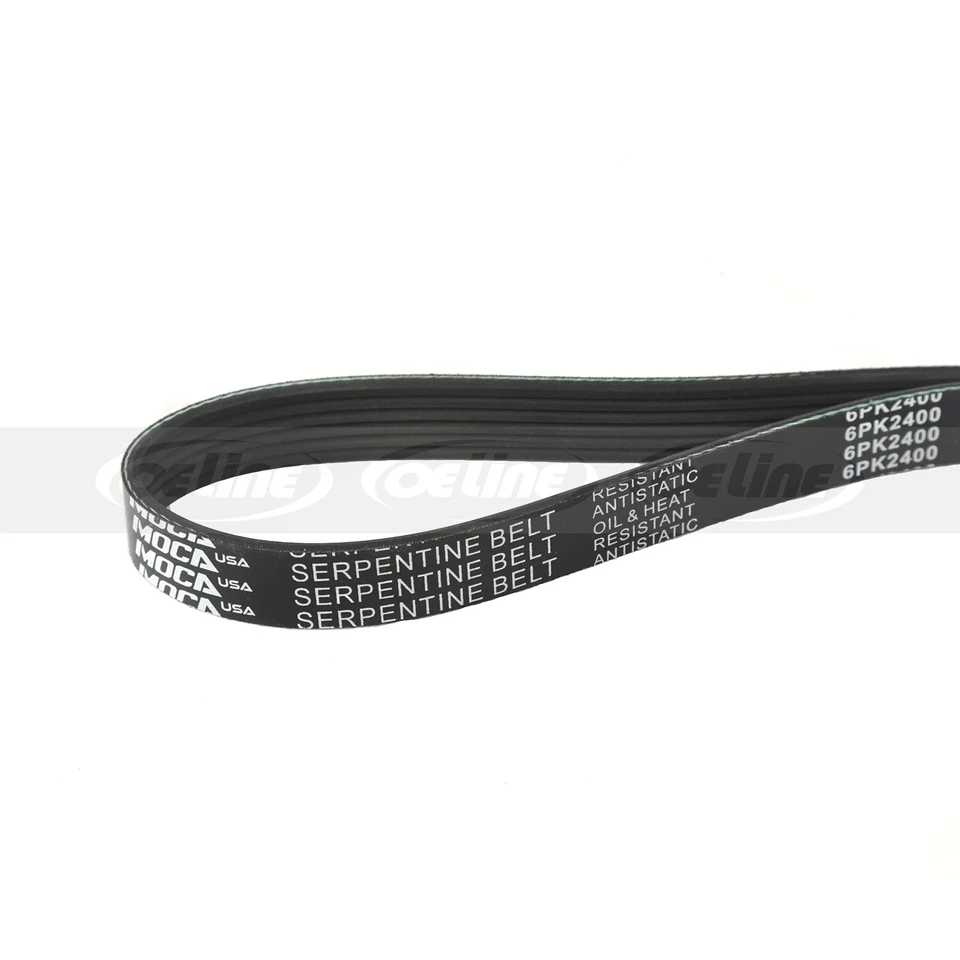 Fit 梅赛德斯-奔驰 G550 C300 别克 Lucerne Pontiac 吉普蛇形皮带 6PK2400 — 第 3/3 张图片