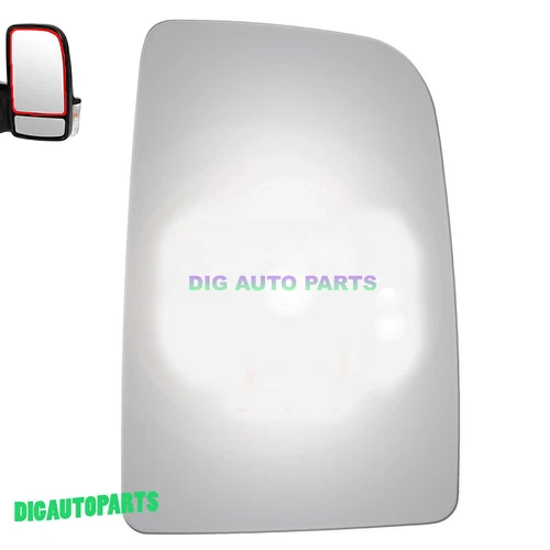 Mirror Glass Replace For 2019 Mercedes-Benz Sprinter 1500 2500 Right Side Convex
