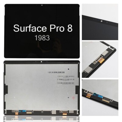 Full LCD Screen Display für Microsoft Surface Pro 8 13'' Zoll Ersatzteil Schwar