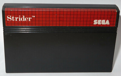 SEGA MASTER SYSTEM STRIDER! NUR KASSETTE RETRO SPIEL FUNKTIONIERT VINTAGE ARCADE!