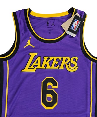 Nike Lakers LeBron James Statement Edition 2022/23 Jersey Men's