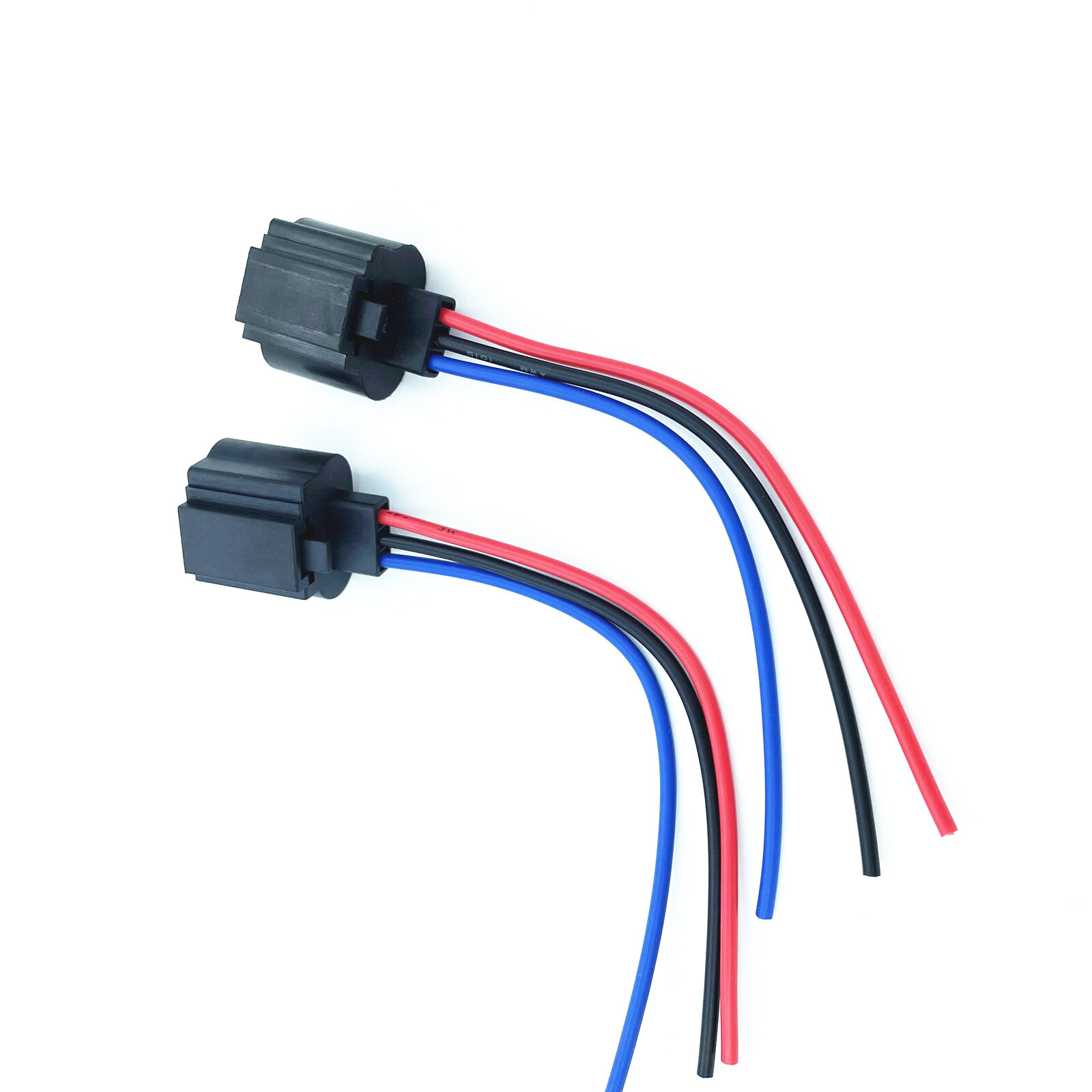 2Pcs 9008 H13 HeadLight Bulb Plug Repair Socket Wire Harness Pigtail