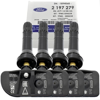 4X RDKS RDCi TPMS-Sensor Reifendrucksensor JX7T-1A180-CA 2197279 FORD OE FOMOCO
