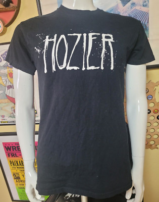 HOZIER Classic Logo T Shirt Medium Irish Folk Soul Rock Nice