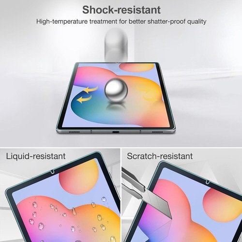 2x 9H Hartglas für Samsung Galaxy Tab S6 Lite 10.4 2024 2022 2020 Schutzglas - Afbeelding 5 van 7