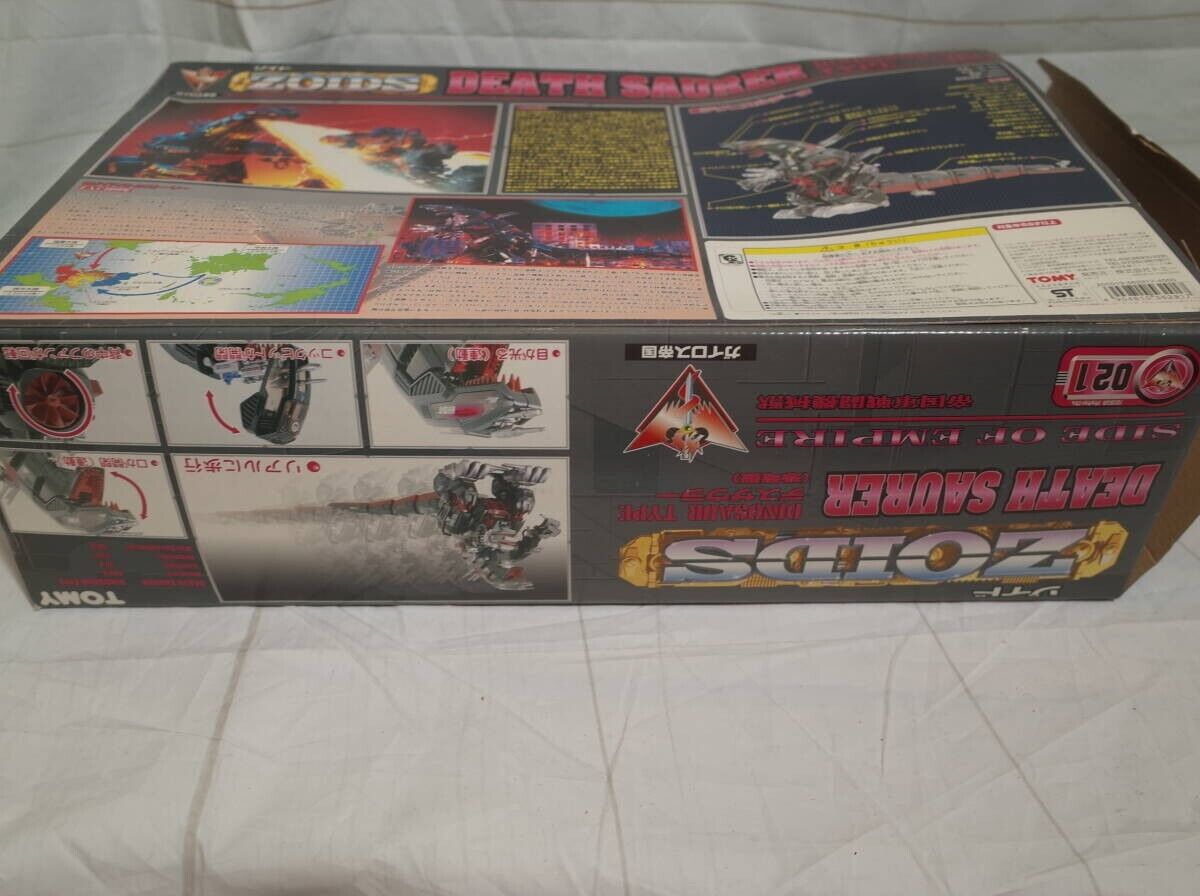 ZOIDS EZ-021 DEATH SAURER 1/72 Dinosaur Type TOMY Japan NEW ZOIDS EZ-021 DEATH SAURER 1/72 Dinosaur Type TOMY Japan NEW