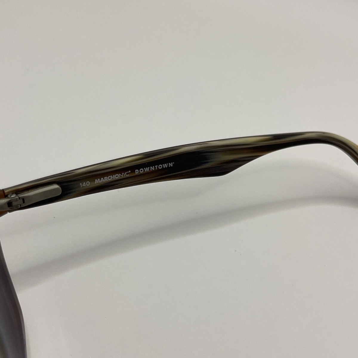 Marchon NYC Downtown Bentley 210 54-18-140 Brown & Tortoise‎ Eyeglass Frames Marchon Brown Eyeglass Frames for sale | eBay main image 4