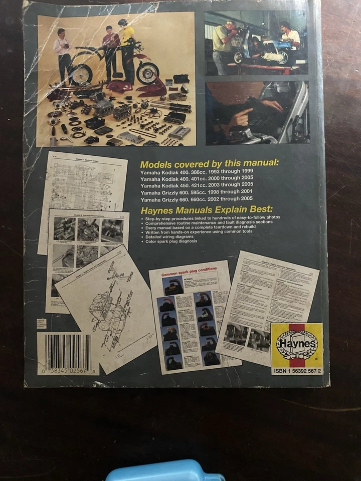 Manual de taller para propietarios Yamaha vintage Foto 2 de 4