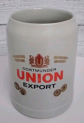 Dortmunder Union Export  Beer Mug/Stein! .5 liter From West  Germany! Beer Mug