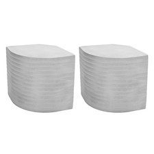 Pontoon Corner Cap High Strength Boat Deck Corner Cap Sturdy For 90° Rounded