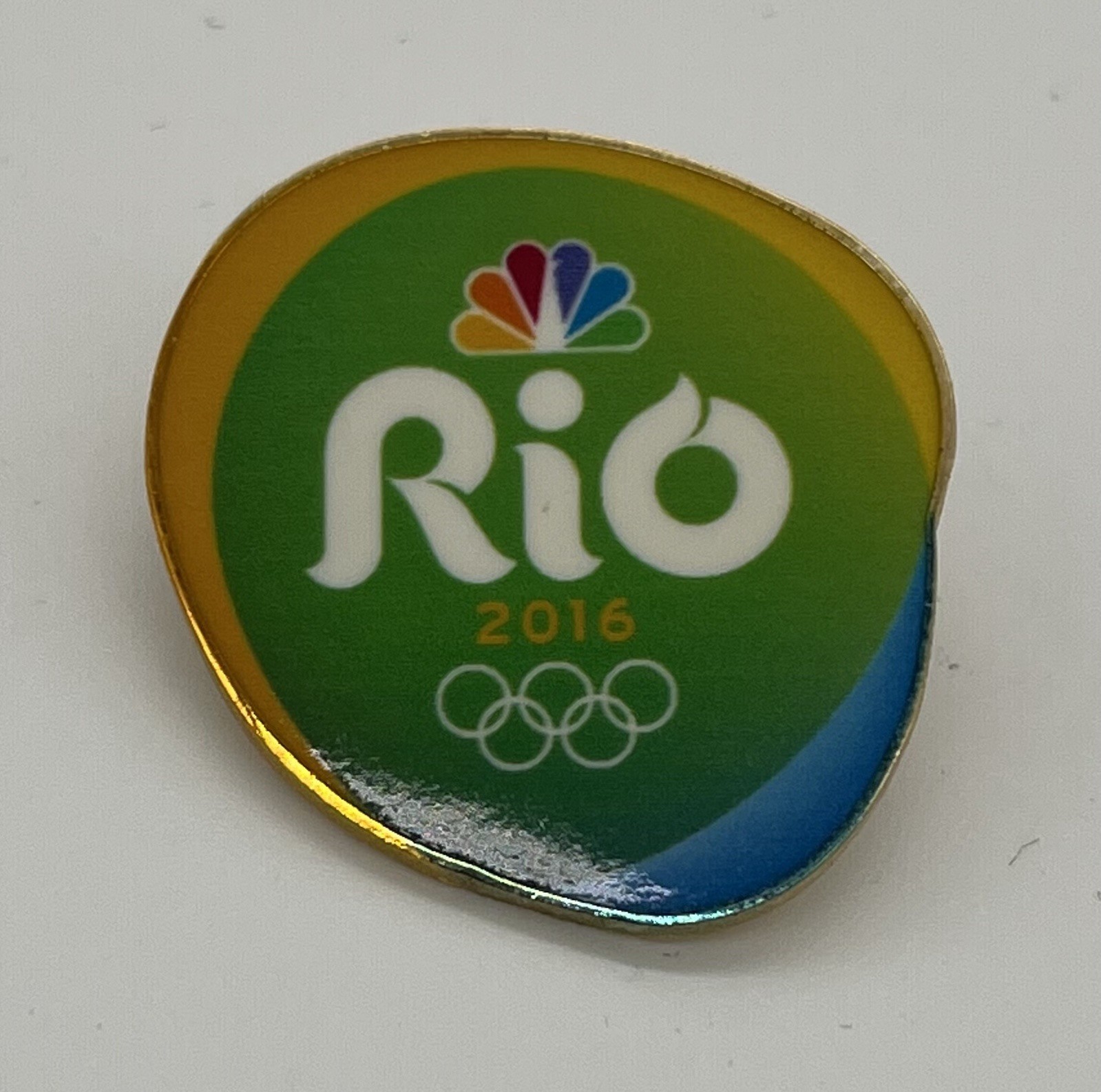 NBC 2016 Rio Olympics Media Lapel Pin