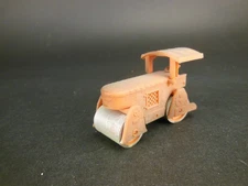 HO SCALE UMEX ROLLER COMPACTOR WEATHERED LAYOUT VEHICLE