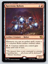 MTG Ravenous Robots Normal R Teenage Mutant Ninja Turtles TMT 106 NM Magic
