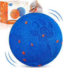 Interactive Dog Ball Toys for Medium  Large Dogs,Self-Moving, Auto-Vibrating,Bo