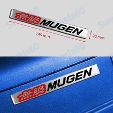 2pc Mugen Car Body Trunk Fender Hood Engine Sticker Badge Decal Emblem For Civic 2pc Mugen Car Body Trunk Fender Hood Engine Sticker Badge Decal Emblem For Civic