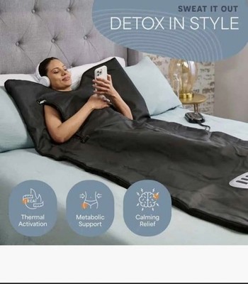 LifePro Infrared Sauna Blanket for Detox & Relaxation Portable Far Infrared New