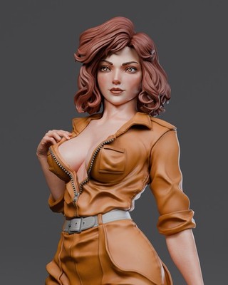 April O'Neil Figure / Statue various sizes