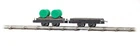 Busch H0f 12205 Platform and Barrel Trolley New