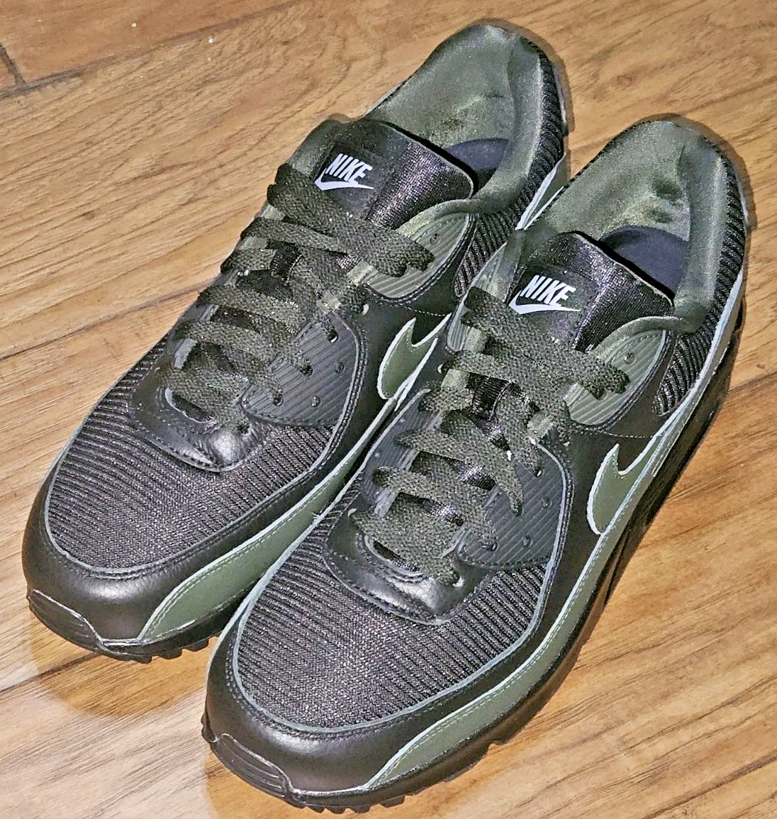 Nike Air Max 90 By You DZ3649-900 Black/Olive Green US Men  display picture 1