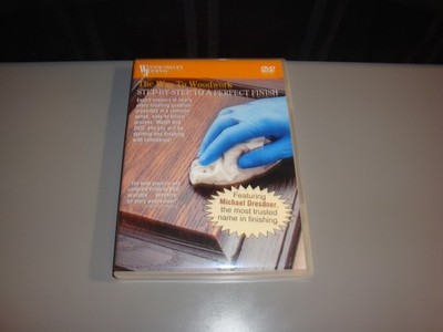 Woodworkers Journal DVD The Way to Woodwork Step By Step to a Perfect Finish