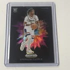 2024 Stephon Castle Color Blast Black Prizm Rookie SSP RC Case Hit Wemby #14
