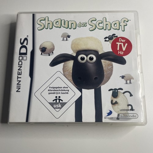 Shaun das Schaf Nintendo ds + Anleitung + OVP - Bild 1 von 4