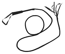 BULL WHIP NOT LEATHER - FANCY DRESS UK IMPORT Costume Accs NEW