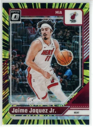2024-25 Panini Donruss Optic Jaime Jaquez Jr. Electricity International /75