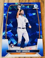 Riley Greene 2023 Bowman Chrome Sapphire Image Variation #29 RC Tigers Rookie