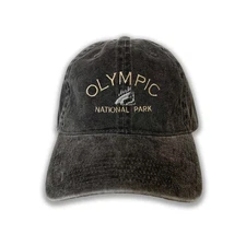 Olympic National Park Embroidered Cap hat baseball hat travel hat nature hat