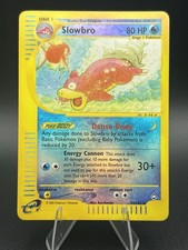 Slowbro 033/147 Aquapolis Reverse Holo E Reader Pokemon Card NM on eBay
