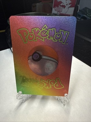 イベルタルEX170 Yveltal Ex Rainbow Foil Fan Art Card 170hp Evil Ball💥💥💥 Y