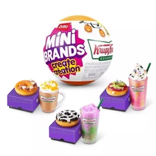 Mini Brands Create Krispy Kreme Halloween ~ 2025 COMPLETE SET (#1, #2 & #3)