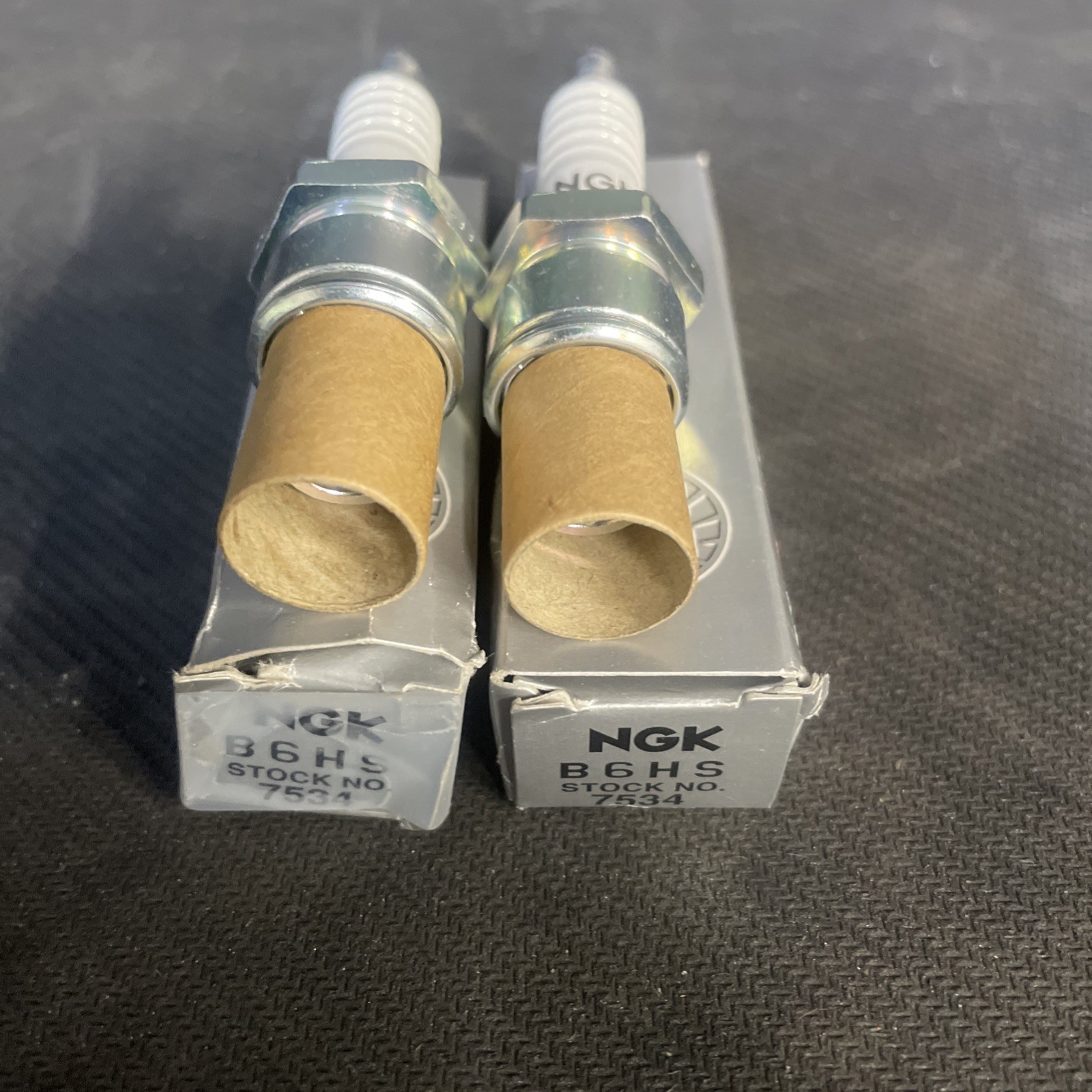 set of 2 Spark Plugs NGK Standard  B6HS # 7534