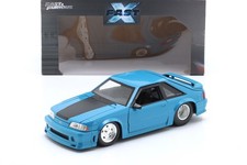 Ford Mustang GT 1989 Fast X (Fast & Furious 10) blu 1:24 Jada Toys