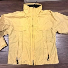 Burton Snowboarding Jacket M Yellow Waterproof Cleaned Used