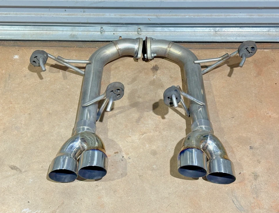 2015-2021 Subaru WRX FactionFab Axle Back Exhaust Burnt Tip Set PO35 OEM - Image 2 of 4