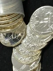 1960-P 25C WASHINGTON SILVER QUARTER GEM PROOF ROLL 33-1960/ 7 56-64