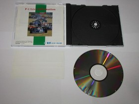 F-1 Live Information F1 Sega Saturn Japan import +obi US Seller