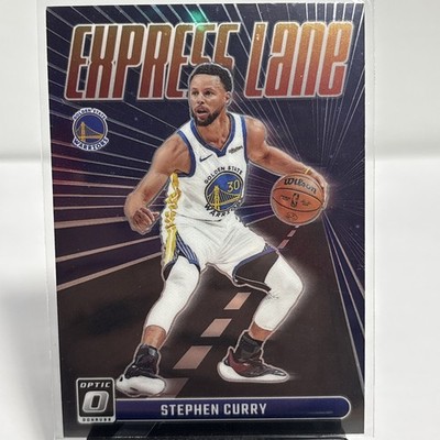 2023-24 Panini Donruss Optic - Express Lane Stephen Curry #25 Purple Prizm