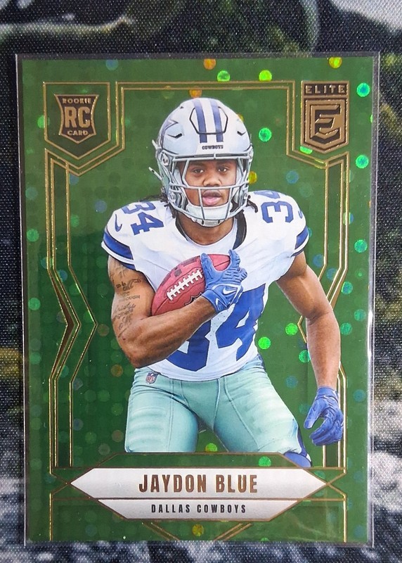 2025 Panini Donruss Elite - Rookies Jaydon Blue #155 Green Disco (RC)