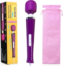 Handheld Massager 20 Speed Wand Vibrating Massage Magic Full Body Therapy Motor