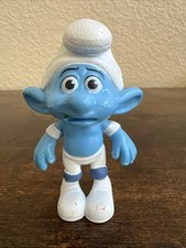 Panicky Smurf Peyo 3  McDonald's Happy Meal Action Figure Kid's Toy Cake Topper