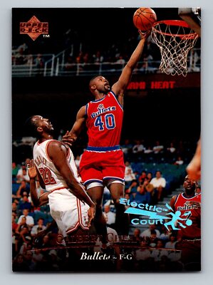 1995 Upper Deck Electric Court #21 Calbert Cheaney Electric Court NM/MT