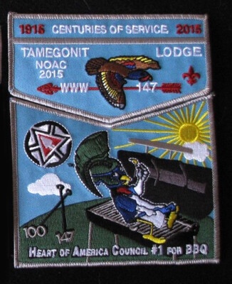 OA #147 Tamegonit 2015 NOAC ''BBQ Grill'' Set
