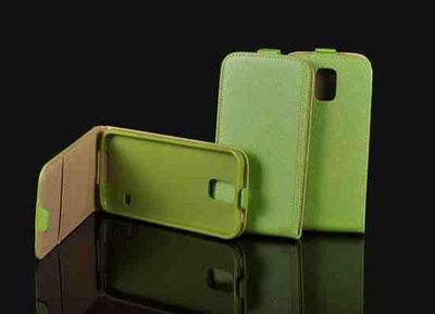 ^ FLEXI Klapp Handy Tasche Flip Case Etui Schale Hülle Grün Schutzhülle LG G3