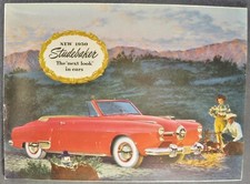 1950 Studebaker Brochure Commander Champion Sedan Coupe Conv. Excellent Original