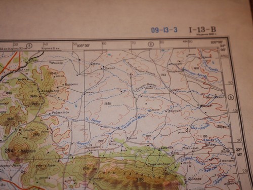 Authentic Soviet Army Military Topographic Map LAS CRUCES, New Mexico, USA - Picture 6 of 9